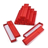 Cardboard Jewelry Necklace Boxes with Bowknot CON-YWC0006-01A-1