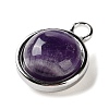 Natural Amethyst Pendants STAS-L022-398E-P-2