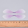 Polyester Fabric Wings Crafts Decoration X-FIND-S322-003G-3