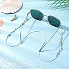 Glass Seed Beaded Eyeglasses Chains AJEW-TA00036-1