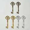 6Pcs 3 Colors Tibetan Style Zinc Alloy Big Pendants FIND-FS0002-55-9