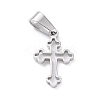 Non-Tarnish 304 Stainless Steel Pendants STAS-L216-26P-1