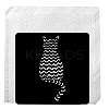 Iron Napkin Holder DJEW-WH0020-005-1