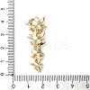 Brass Connector Charms KK-S513-02C-G-3