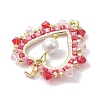 Seed Glass & Shell Pearl Pendant PALLOY-MZ00235-4