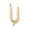 304 Stainless Steel Letter Connector Charms LS-STAS-M108-01G-21-1