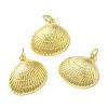 Rack Plating Brass Pendants KK-C030-19G-3