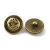 1-Hole ABS Plastic Shank Buttons BUTT-WH0015-73A-2