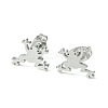 Non-Tarnish Cute Little Animal Theme 304 Stainless Steel Stud Earrings LS-EJEW-B041-02H-P-1