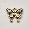 Alloy Black Enamel Pendants FIND-TAC0011-124I-1