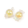Acrylic Beads MACR-WH0004-03-2