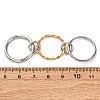 304 Stainless Steel Stackable Band Finger Rings for Women RJEW-K304-01GP-4