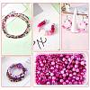 2 Bag Glass Round Beads Set JX547H-5