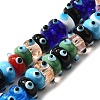 Handmade Evil Eye Lampwork Beads LAMP-K042-05-1