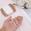 25 Yards Nylon Wavy Fringe Lace Trim Ribbon OCOR-GF0004-30D-3