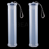 2Pcs Extendable Plastic Paint Brush Case AJEW-GF0013-01-7