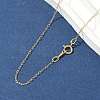1/20 14K Gold Filled Cable Chain Necklaces for Women Men NJEW-Z068-02G-02-3