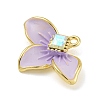Rack Plating Alloy Rhinestone Pendants FIND-M033-03A-03-2