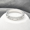 304 Stainless Steel Sun Shin Finger Ring for Women LS-RJEW-B109-04P-1