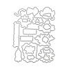 Carbon Steel Cutting Dies Stencils LS-DIY-XCP0002-32-1
