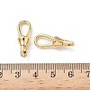Teardrop Brass Swivel Clasps KK-H083-18G-3
