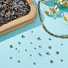3 Strands 3 Styles Electroplate Non-magnetic Synthetic Hematite Beads Strands G-AR0006-03-5