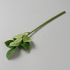 Plastic Leaf Poles AJEW-WH0542-043B-2