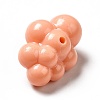 Macaron Color Opaque Acrylic Beads MACR-J122-08A-4