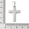 Ion Plating(IP) 304 Stainless Steel Pendants STAS-D110-35GP-3