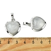 Natural Quartz Crystal Pendants G-C114-03P-25-4