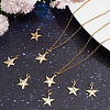 Brass Pendants KK-BBC0015-30A-4
