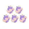 Alloy Enamel Pendants ENAM-N054-65A-NR-1