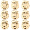 10Pcs Alloy Bag Tuck Lock Clasps FIND-YW0010-92G-1