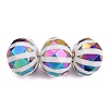 Electroplate Glass Beads EGLA-N026-01A-K03-1