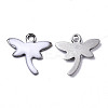 201 Stainless Steel Enamel Charms STAS-N088-19L-2