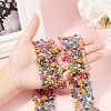 Resin Hotfix Rhinestone Beaded Trim DIY-WH0166-42-3