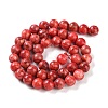 Natural Turquoise Dyed Beads Strands TURQ-U001-02C-3