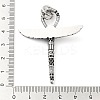 Tibetan Style 304 Stainless Steel Pendants STAS-R225-13AS-3