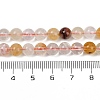 Natural Ferruginous Quartz Beads Strands G-U026-A08-6mm-5