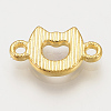 Alloy Rhinestone Links connectors LS-ALRI-S170-29G-2