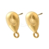 304 Stainless Steel Studs Earring Findings STAS-H233-32G-1