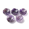 Natural Amethyst Incense Holders G-G301-01B-1