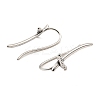 Antique Silver 316 Surgical Stainless Steel Dangle Earrings EJEW-D096-06E-AS-2