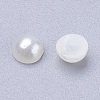 4MM Half Round Acrylic Cabochons Nail Art Gem Decorations X-OACR-H001-3-2