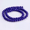 Opaque Glass Beads Strands EGLA-F122-8x6mm-NC02-2