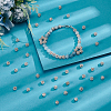 100Pcs Brass Rhinestone Beads KK-UN0005-13S-2