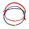 Adjustable Fibre Cord Bracelets RV4258-1-2