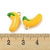 Brass Enamel Pendants KK-P258-17A-G-3