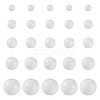 100Pcs 5 Styles Opaque Acrylic Beads MACR-TADJ0001-12H-1