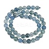 Natural Blue Fluorite Beads Strands GG-CBAF158-8mm-3